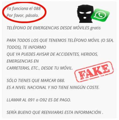 bulo sobre el numero 088