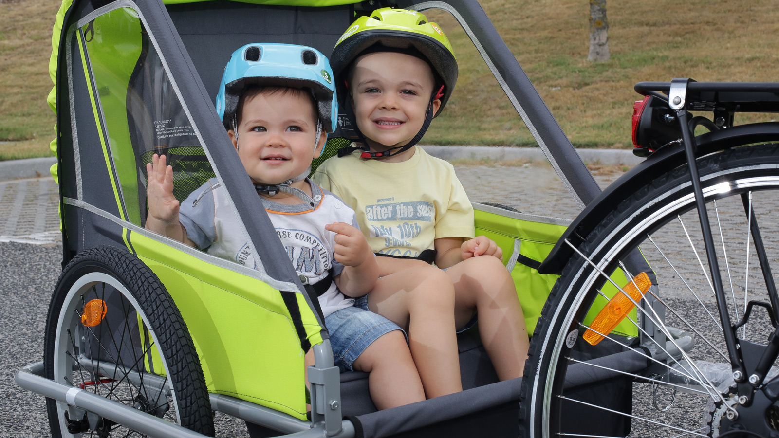 Cascos para niños, cuándo es obligatorio llevarlos