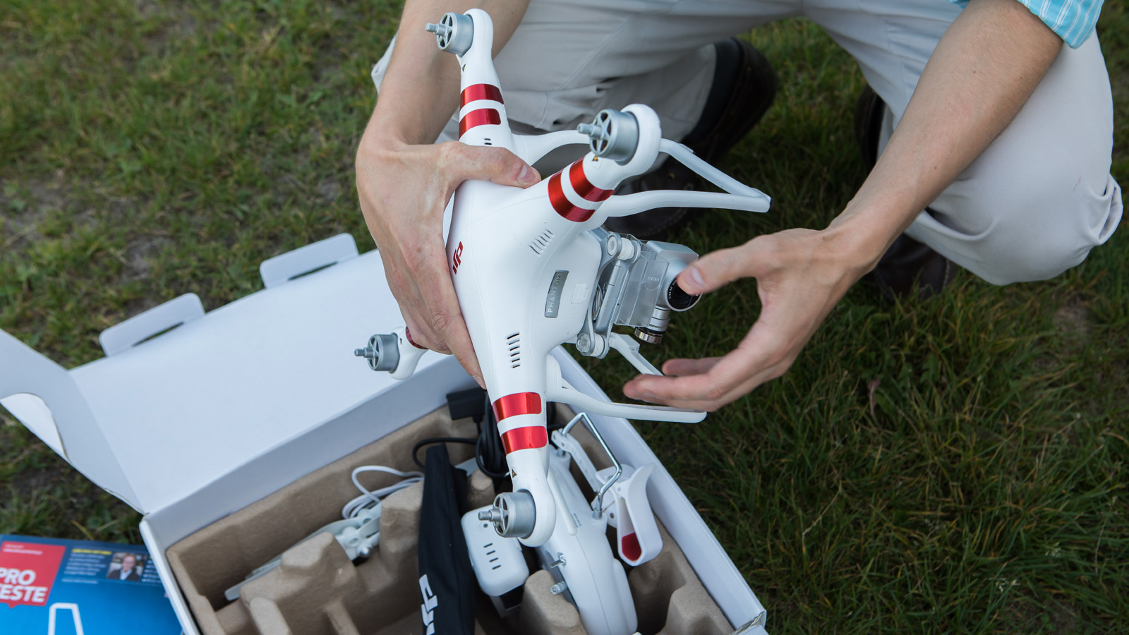 montar un drone