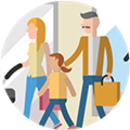 viajar en familia