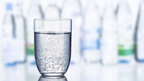agua con gas