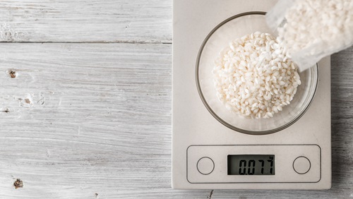 Peso envases alimentos