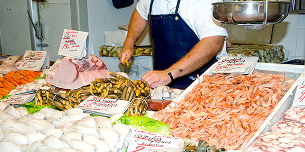 origen de los alimentos del mercado