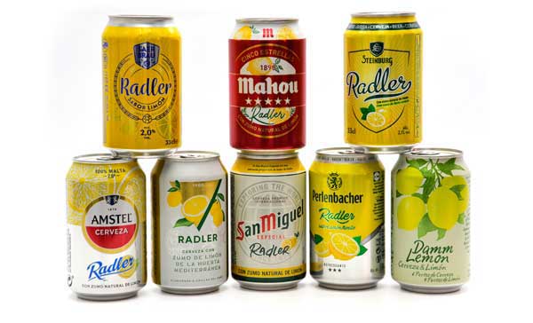 Radler: cervezas con limón