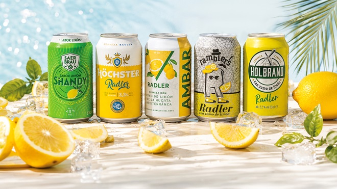 cervezas con limón