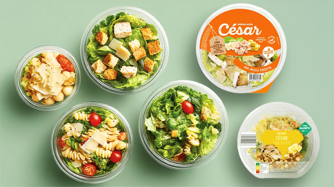 ensaladas envasadas