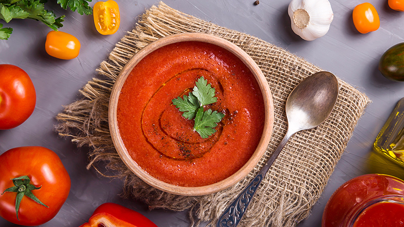 OCU analiza gazpachos frescos