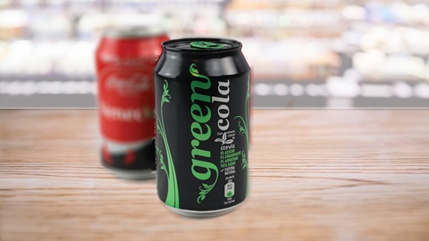 Green Cola etiqueta