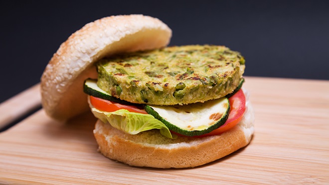 hamburguesa vegetal