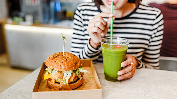 Hamburguesa saludable