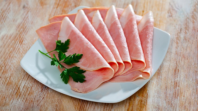 jamón cocido en lonchas