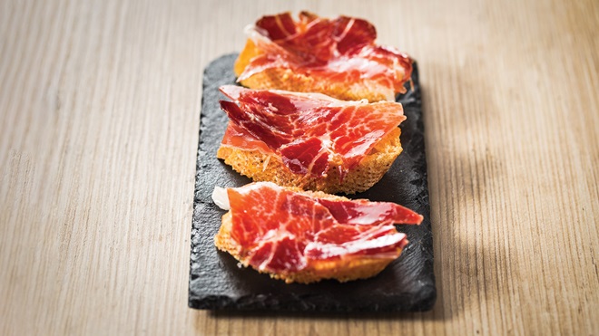 jamon iberico en tapa