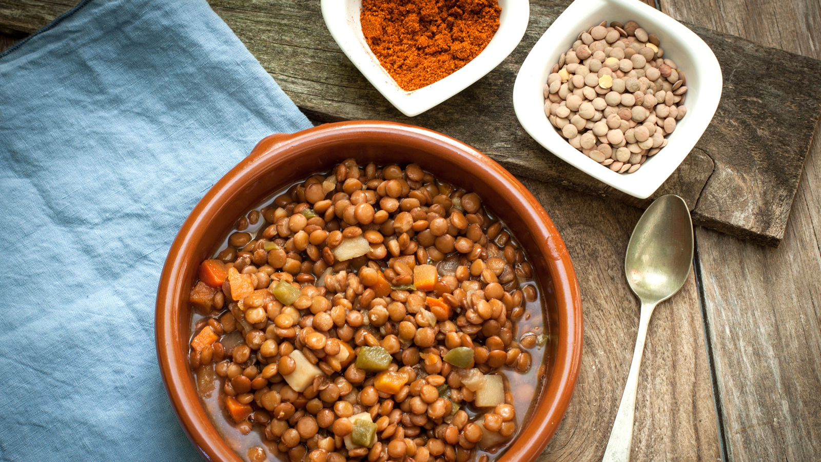 Legumbres lentejas