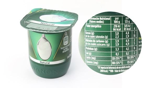 alimentos con azucar