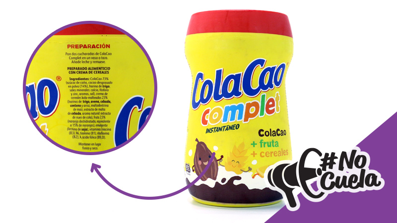 ingredientes colacao 0