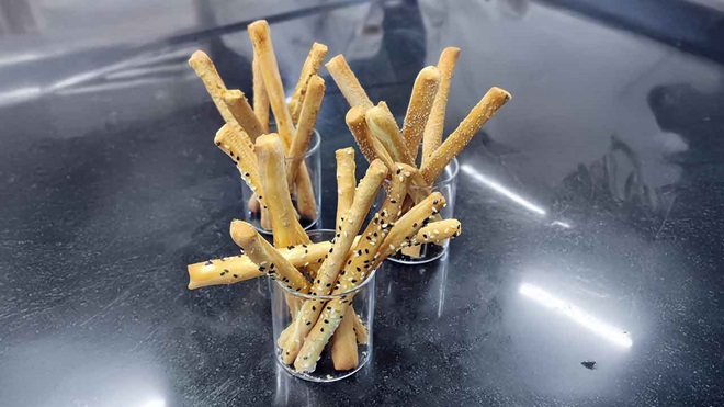 palitos de pan variados