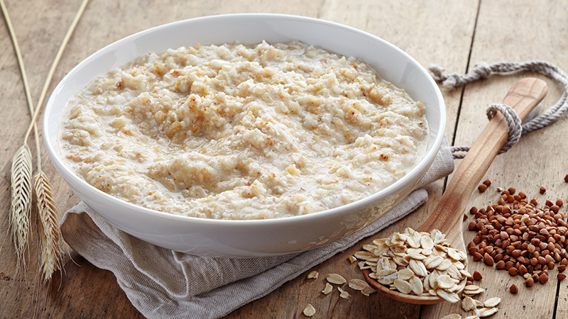 Papilla de cereales con grumos