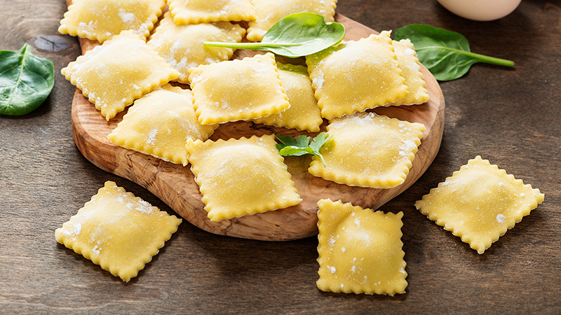pasta rellena