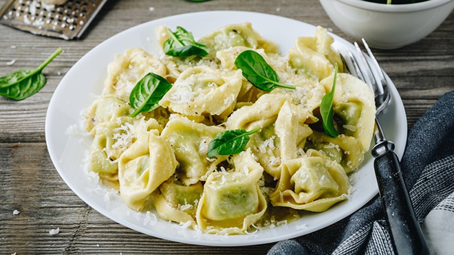 pasta rellena