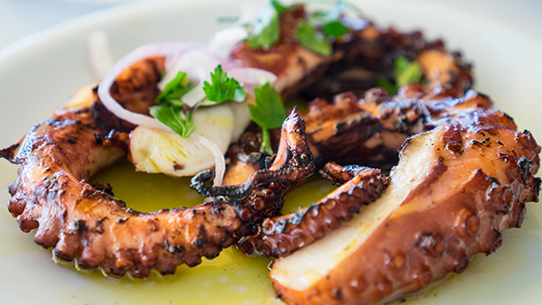 pulpo cocinado
