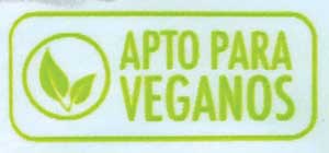 Apto para veganos