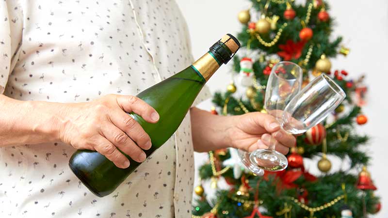 Sidra para brindar en Navidad