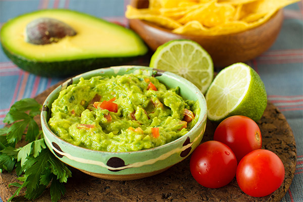 guacamole, crema untable con 90% de aguacate