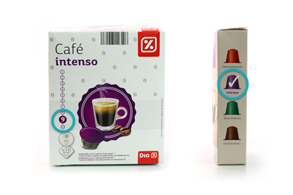 intensidad del café: diferentes formas de indicarlo