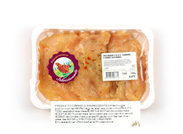 etiquetado alimentos