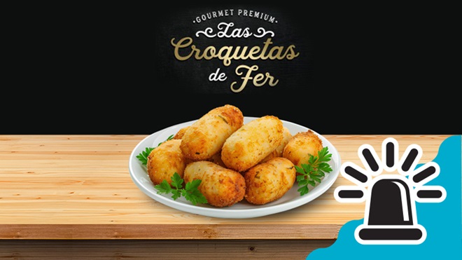 Alerta por salmonella en croquetas congeladas Las croquetas de Fer
