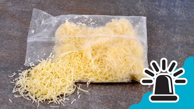 alerta sanitaria sobre queso rallado