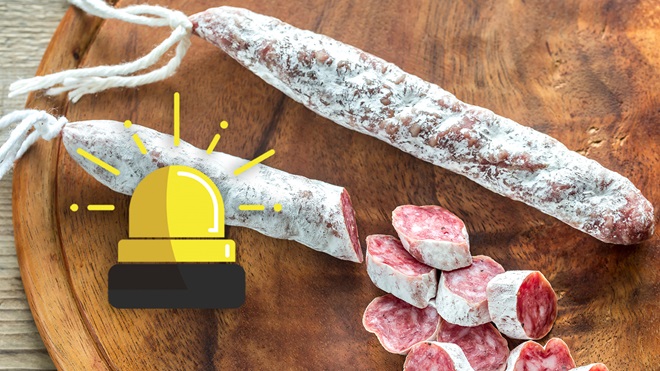 alerta por salmonella en fuet de embutidos sola