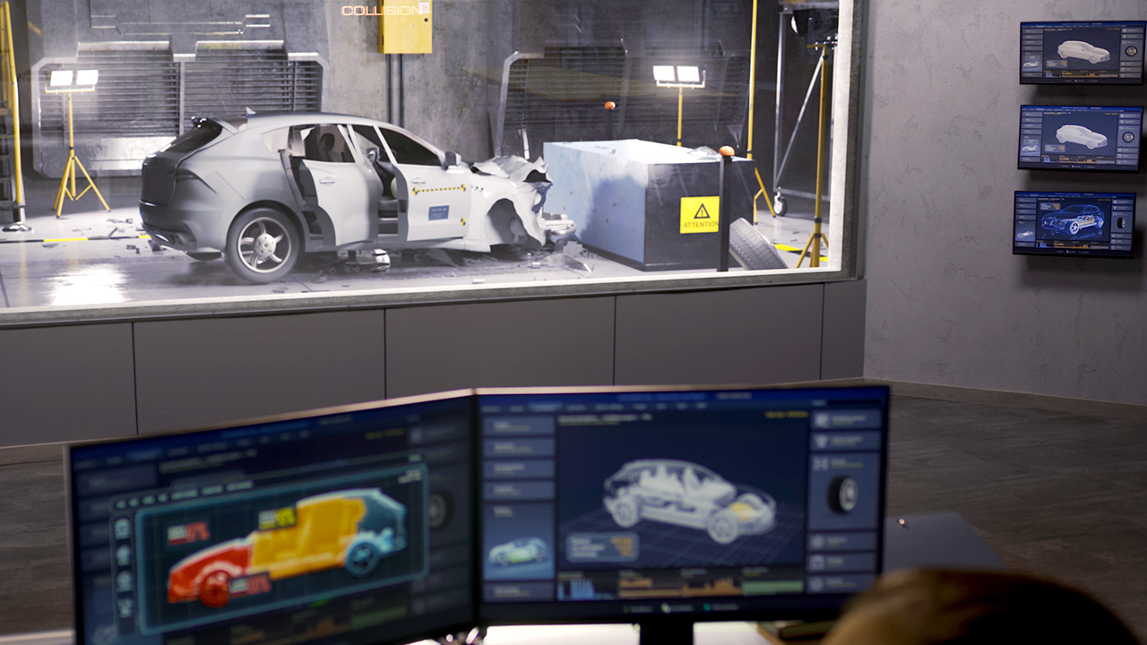 Crash test vehículo chino