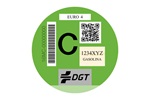 Etiqueta C de la DGT