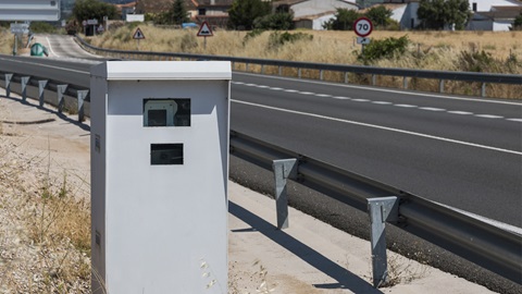 radares en carreteras