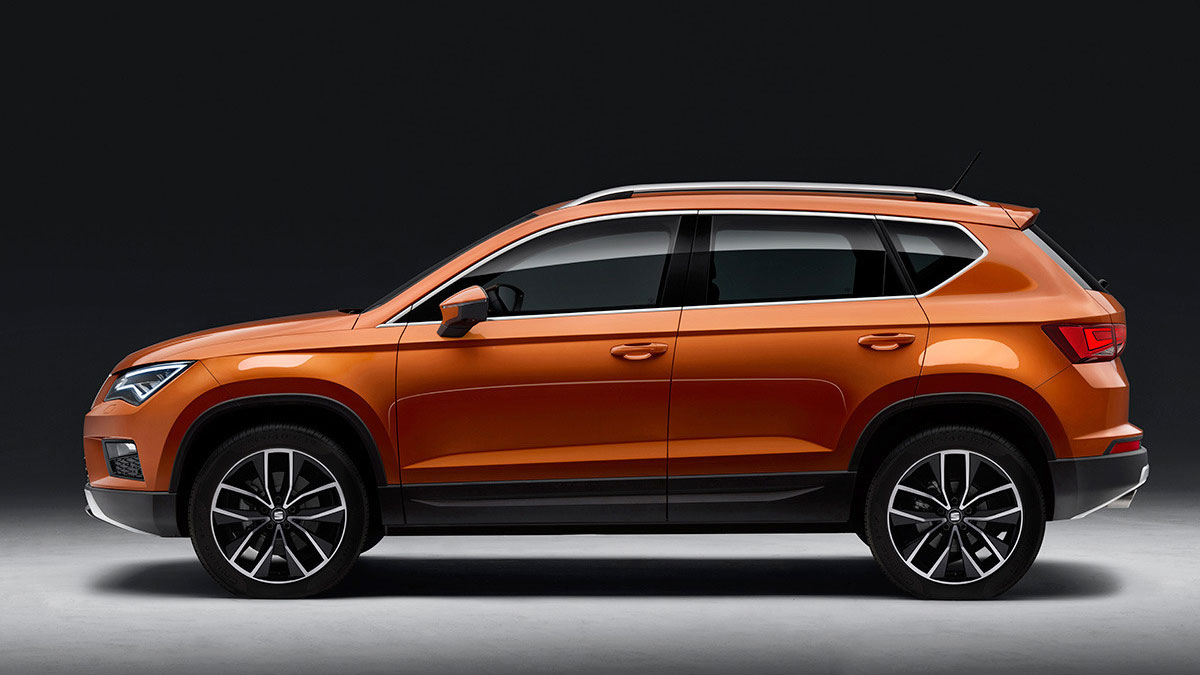 Seat ateca Marrón de lado