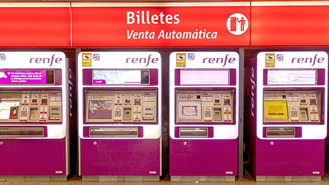 maquinas expendedoras billetes renfe