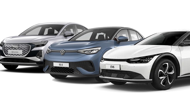 VW ID5-Kia EV6-Audi Q4-comparativa