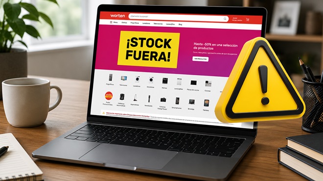 Cierre web Worten 
