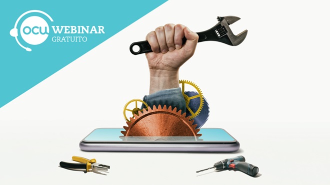 webinar de OCU sobre la garantía