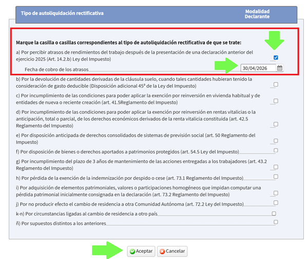 Declarar_atrasos_Ej_25