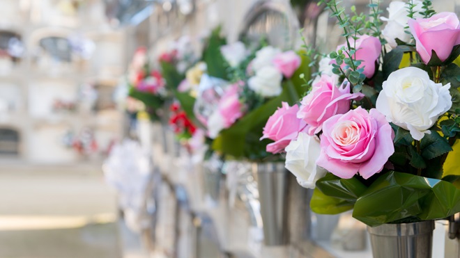 flores cementerio