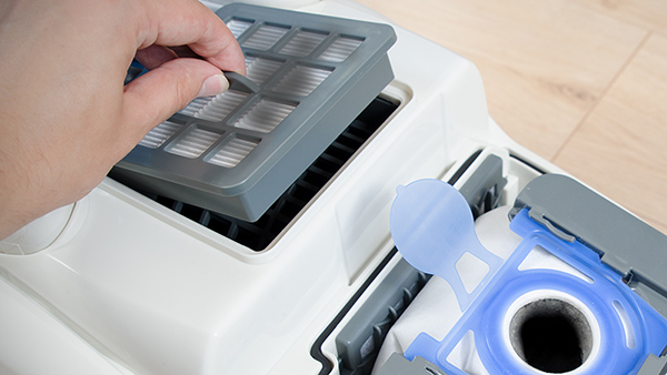 Ruido del aspirador: cómo limpiar el filtro