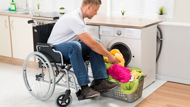 electrodomesticos accesibles- lavadora para personas con discapacidad
