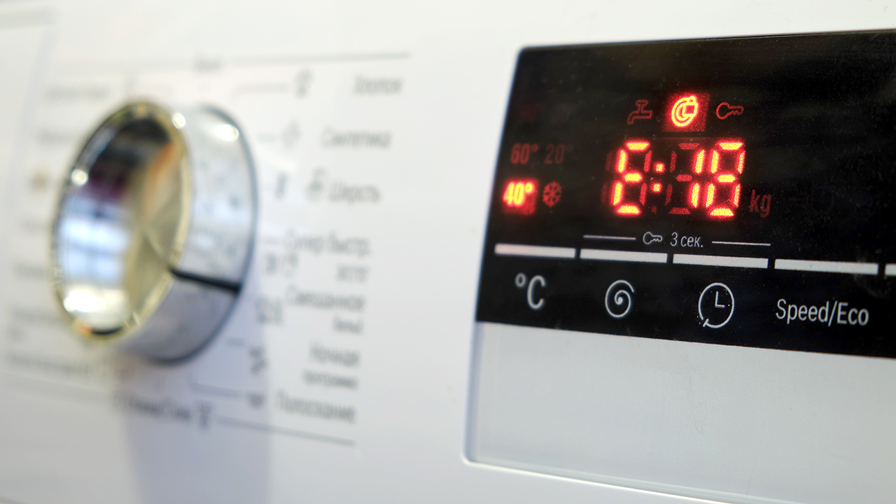 Códigos de error en lavadoras