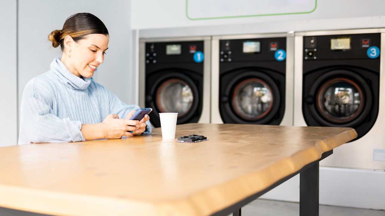 lavandería autoservicio