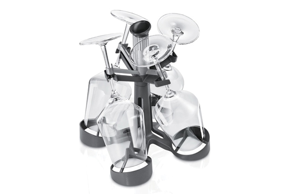 soporte circular para copas en el lavavajillas