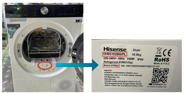 comprobar producto afectado