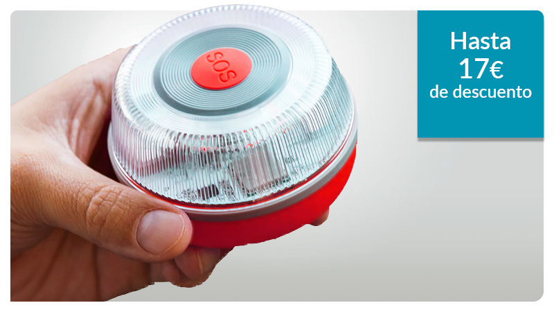 Descuento en balizas V16