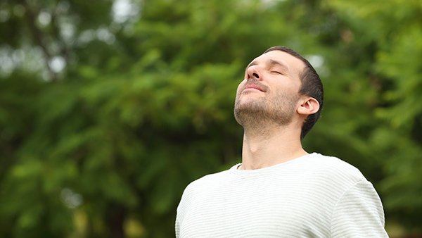 Práctica de mindfulness en la naturaleza